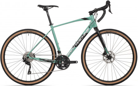 Bicicleta Sosea-Ciclocross Rock Machine Gravelride 500 28 Gloss Mint/Silver/Black 52cm