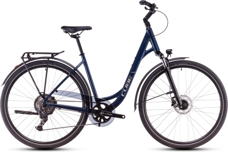 Bicicleta Trekking-Oras CUBE Touring ONE deepsea´n´blackchrome