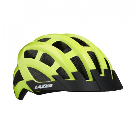 CASCA LAZER COMP DLX FLASH YELLOW LED UNISIZE
