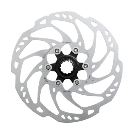Disc Frana SHIMANO SLX SM-RT70 Ice-Tech Center Lock 203 mm Caneluri Externe