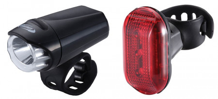Far BBB BLS-7501 + Stop RearLaser BLS-7801 negru/negru