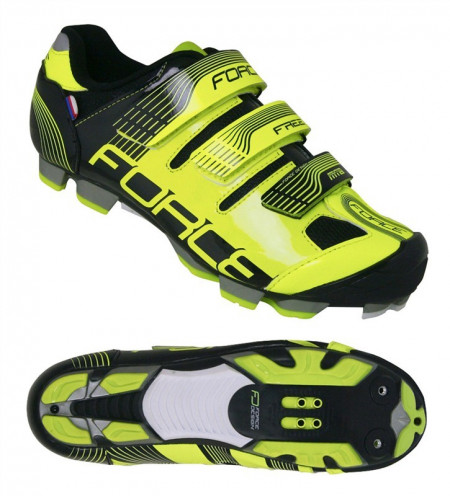 Pantofi Force Free MTB fluo/negru