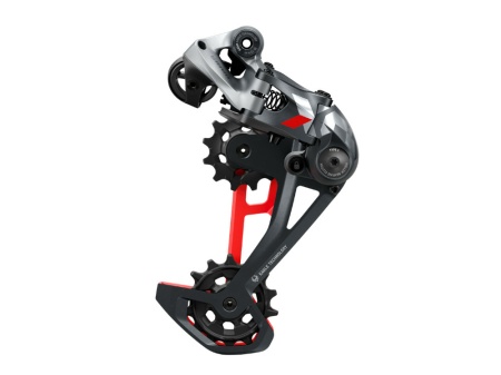 SCHIMBATOR PINIOANE SRAM X01 EAGLE LUNAR GREY RED 12 VIT
