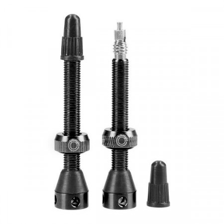 Valve Tubeless Tubolight MTB Short 40mm Negre