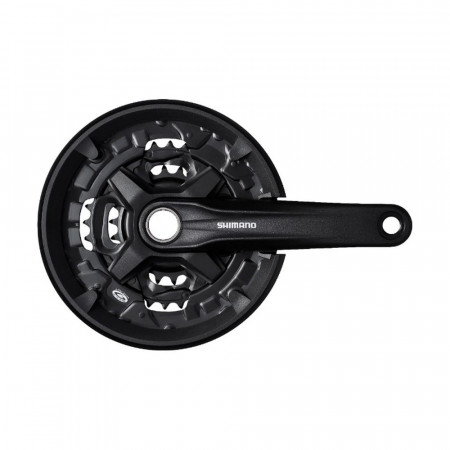 Angrenaj SHIMANO FC-MT210 3x9 Viteze 44x32x22T 170 mm Negru