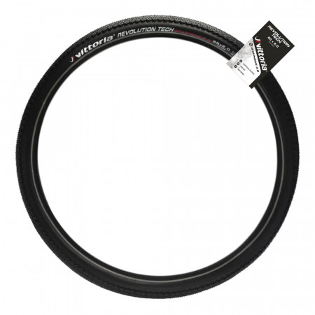 Anvelopa VITTORIA Revolution Tech 700x35C(37-622)Negru 780g Rigid