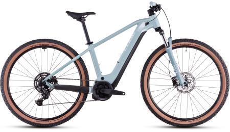 Bicicleta Electrica Hardtail CUBE Reaction Hybrid Performance 625 skylightblue´n´white