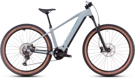 Bicicleta Electrica Hardtail CUBE Reaction Hybrid Race desertgreen´n´prism