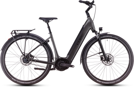 Bicicleta Electrica Hardtail CUBE Supreme Hybrid Deluxe ONE 625 slateblack´n´black