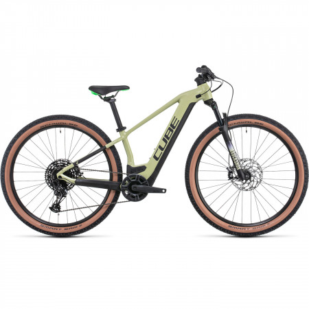 Bicicleta Electrica MTB Hardtail CUBE Reaction Hybrid EXC 625 29 Green FlashGreen