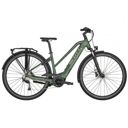 Bicicleta Electrica Trekking-Oras SCOTT Sub Active eRIDE 10 Lady Malachite Green