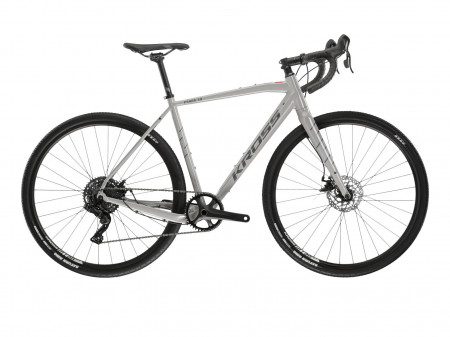 Bicicleta KROSS ESKER 1.0 MS 28" Grey-Graphite-Grey Glossy 24