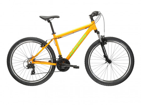 Bicicleta KROSS HEXAGON 1.0 26" Orange-Green-Orange Glossy 24