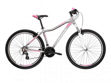 Bicicleta KROSS LEA 2.0 27.5" Silver-White-Silver Mat 24