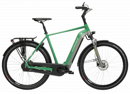 Bicicleta KROSS SENTIO HYBRID 6.0 28" Green-Grey-Green Mat 23