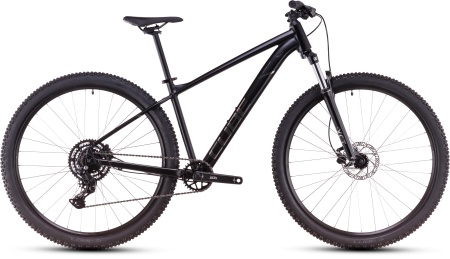 Bicicleta MTB Hardtail CUBE Aim Pro black´n´slateblack