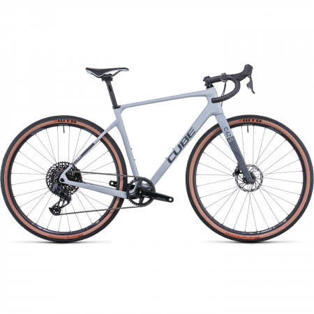 Bicicleta Sosea-Ciclocross CUBE NURoad C:62 SL Lightgrey Grey