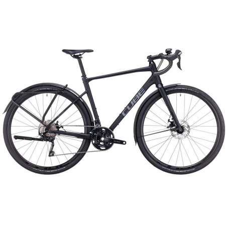 Bicicleta Sosea-Ciclocross CUBE Nuroad Pro FE Metalblack'n'Grey