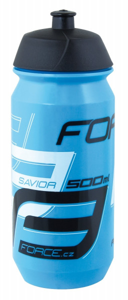 Bidon Force Savior 0.5L, albastru/alb/negru