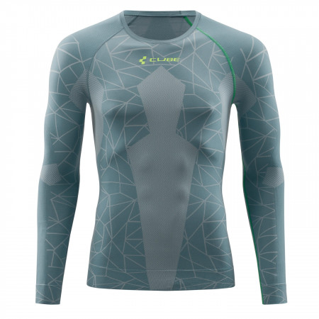 Bluza De Corp CUBE Race Be Cool L/S Grey Green