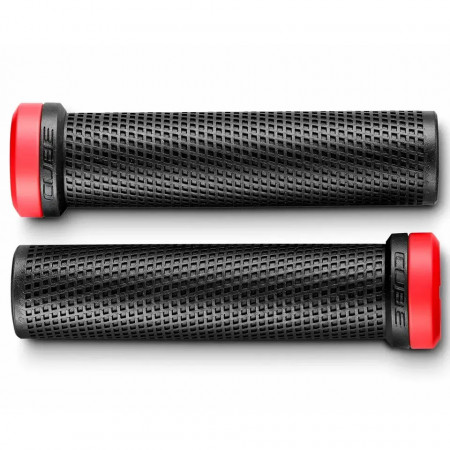 Mansoane CUBE Grips Race SL Negru-Rosu