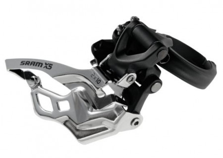 Schimbator Fata Sram X5 3x10 Low clamp Dual pull 31.8/34.9