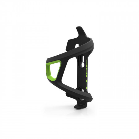 SUPORT BIDON CUBE BOTTLE CAGE HPP LEFT-HAND SIDECAGE Negru Verde
