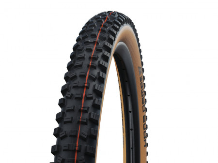 ANVELOPA SCHWALBE HANS DAMPF FOLDING SUPER TRAIL ADDIX SOFT EVO SNAKESKIN TLE 29 X 2.35 (60-622) Galben/Negru