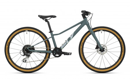 Bicicleta copii Superior FLY 24 DB Matte Trooper Green/Hologram Chrome