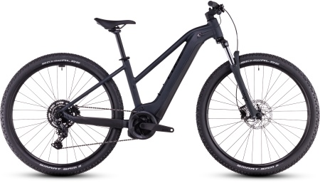 Bicicleta Electrica Hardtail CUBE Reaction Hybrid Performance 500 night´n´black
