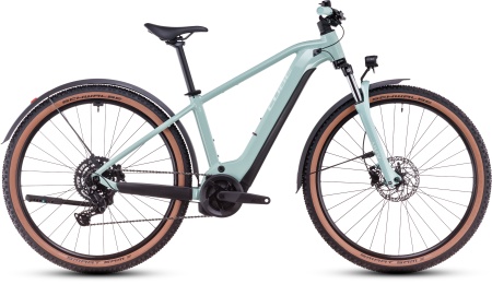 Bicicleta Electrica Hardtail CUBE Reaction Hybrid Performance 625 Allroad skylightblue´n´white
