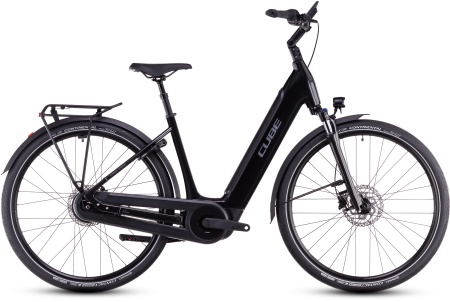 Bicicleta Electrica Hardtail CUBE Supreme Hybrid Comfort Pro 625 grey´n´lunar