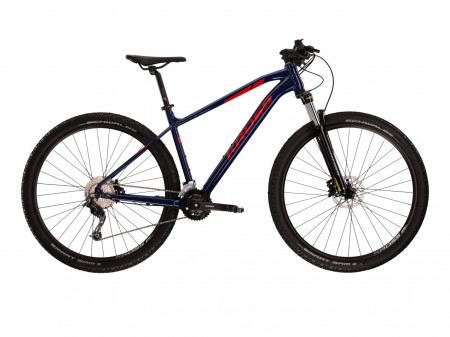 Bicicleta KROSS LEVEL 2.0 29" Navy Blue-Red-Navy Blue Glossy 24