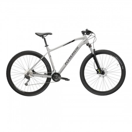 Bicicleta KROSS LEVEL 3.0 PW SM 29" Grey-Negru-Grey Glossy 24