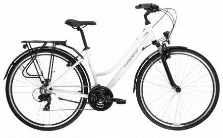 Bicicleta KROSS TRANS 1.0 S 28" White-Grey-White Glossy 23