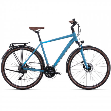 Bicicleta MTB Hardtail Trekking-Oras CUBE Touring EXC Sphereblue Blue