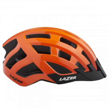 Casca bicicleta LAZER Compact Flash Orange One Size