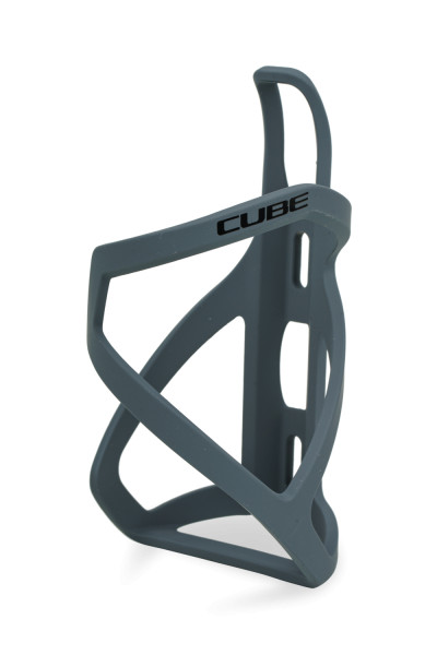 CUBE Bottle Cage HPP Left-Hand Sidecage matt greyglossy black