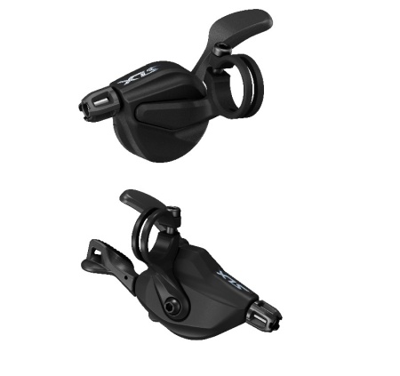 MANETA SCHIMBATOARE MTB SHIMANO SLX SL-M7100 set 2x12 viteze prindere COLIER