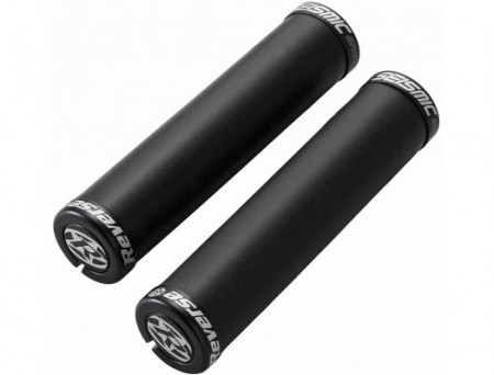Mansoane silicon Reverse Seismic-Ergo O32mm, Lock On, 145mm, Negru