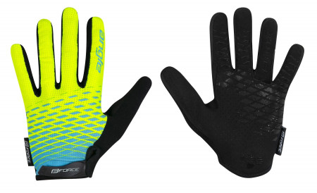 Manusi Force MTB Angle fluo/albastru