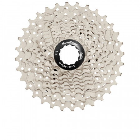 Pinion Casetat SUNRACE 10 v 11-32T Metalic