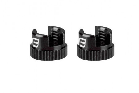 Set piulite de janta Force pentru valve presta, aluminiu