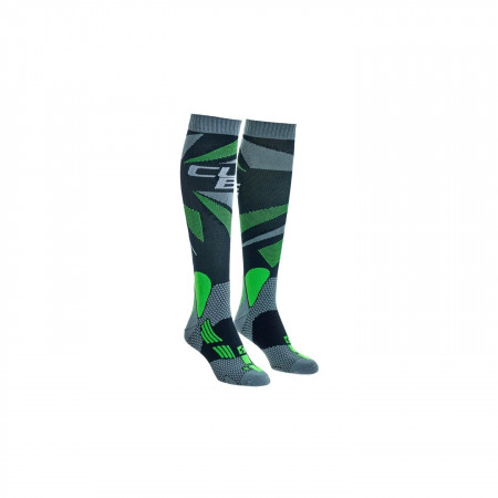 Sosete Cube Action Essentials Black/Grey/Green