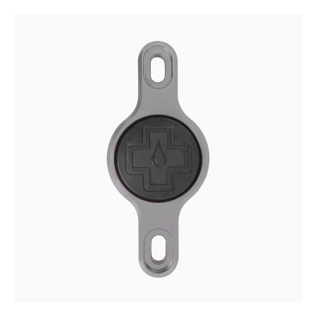 Suport Apple AirTag pentru cadru Muc-Off Secure Tag Holder V2 Argintiu