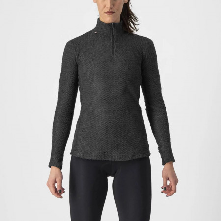 Tricou maneca lunga CASTELLI Cold Days W 2nd Layer Negru Dama