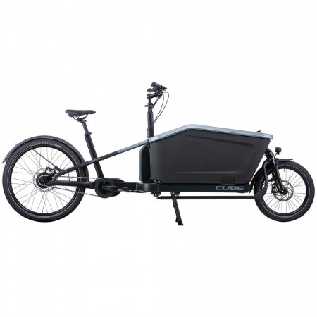 Bicicleta Electrica CUBE Cargo Dual Hybrid 1000 Flashgrey'n'Black