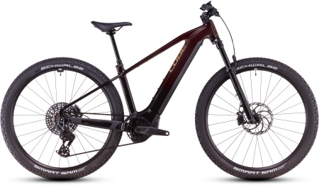 Bicicleta Electrica Hardtail CUBE Reaction Hybrid SLT solareclipse´n´bronze