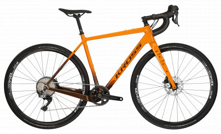 Bicicleta KROSS ESKER 7.0 28" Orange-Brown-Orange Glossy 24