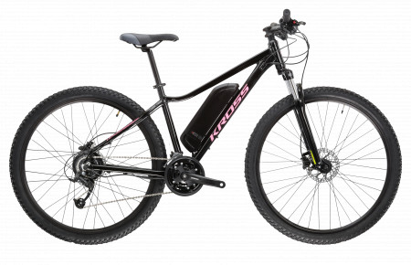Bicicleta KROSS LEA BOOST 27.5" Negru-Pink-Black Glossy 24